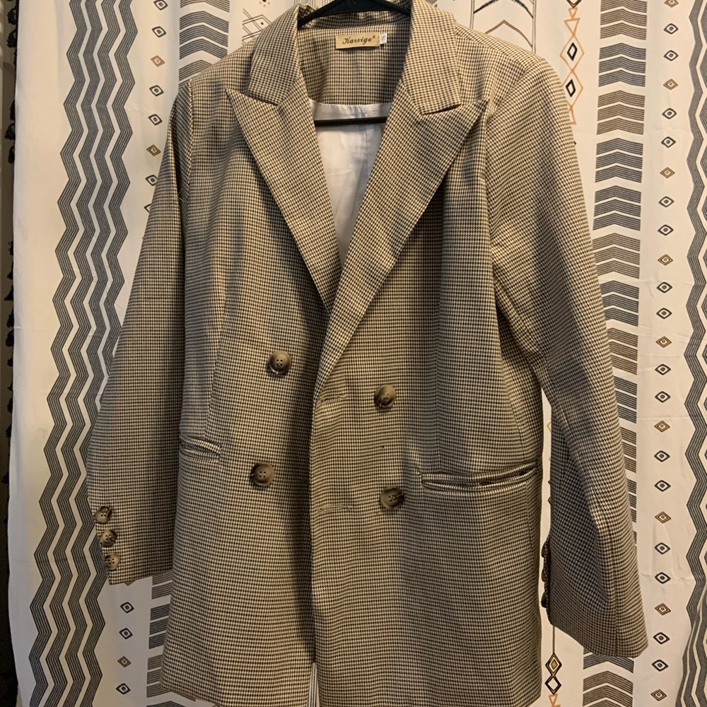 Dark academia blazer